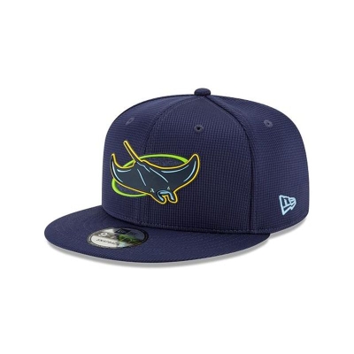 Sapca New Era Tampa Bay Rays MLB Clubhouse Collection 9FIFTY Snapback - Albastri